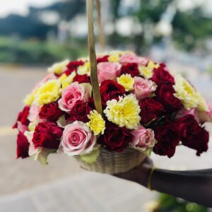 Deep Sunset Basket