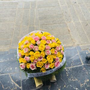 Sunrise Yellow Rose Bowl