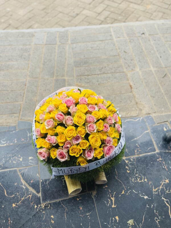 Sunrise Yellow Rose Bowl