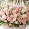 Basket of Blush Romance