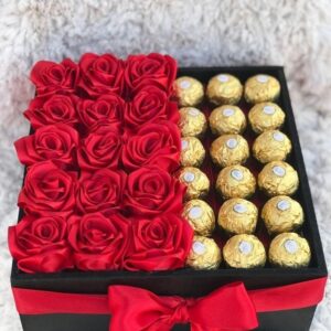 Box of Love – Roses & Ferrero