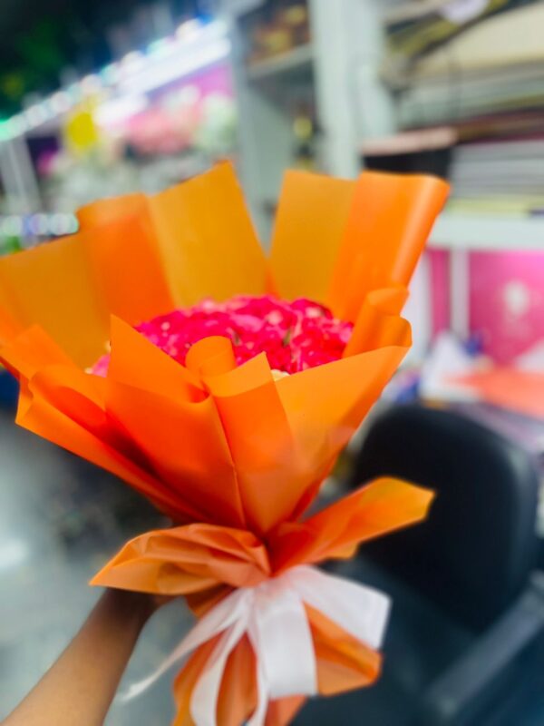 Sunset Rose Bouquet - Image 2
