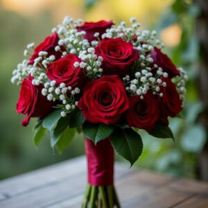 Classic Love – Premium Red Rose Bouquet