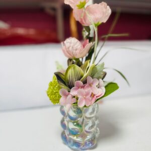 Blush Breeze – Romantic Pink Flower Vase Arrangement