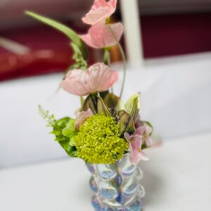 Blush Breeze – Romantic Pink Flower Vase Arrangement