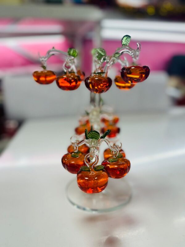 Crystal Orange Fruit Tree – Luxury Glass Decoration & Gift in Kigali - Image 3