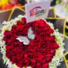 Royal Red Welcome Bouquet – Premium Roses in Kigali