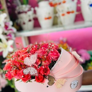 Blush Butterfly Kiss Box