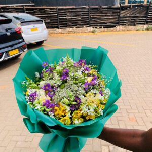 Sunshine Meadow Mixed Flower Bouquet