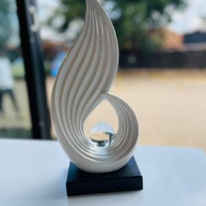 Modern Serenity Flower Vase