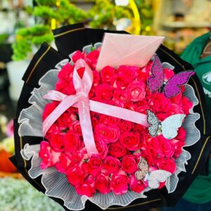 Pink Passion Luxury Rose Bouquet