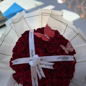 Crimson romance Bouquet