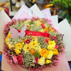 Golden blush garden